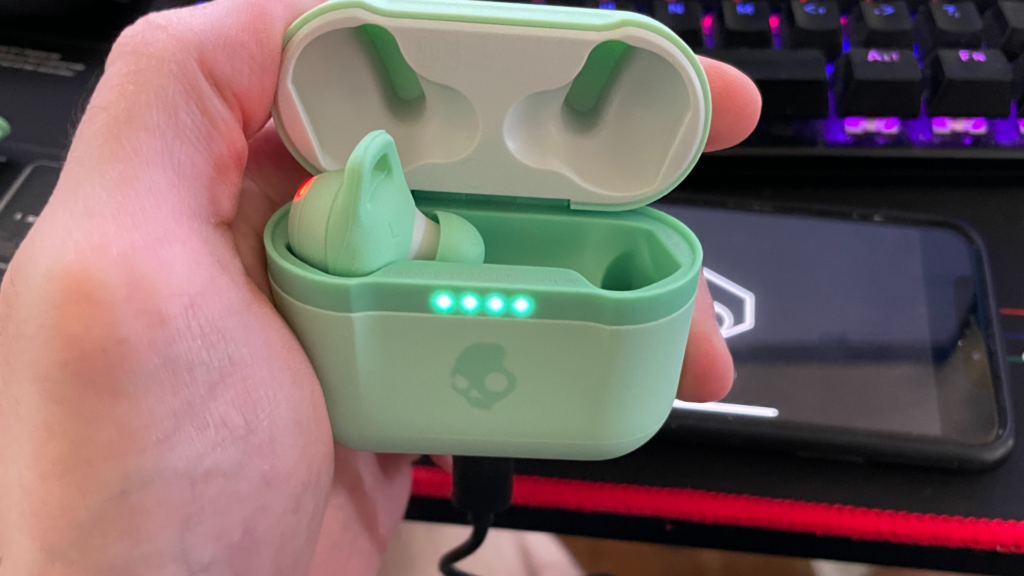 Charging only the problematic earbud