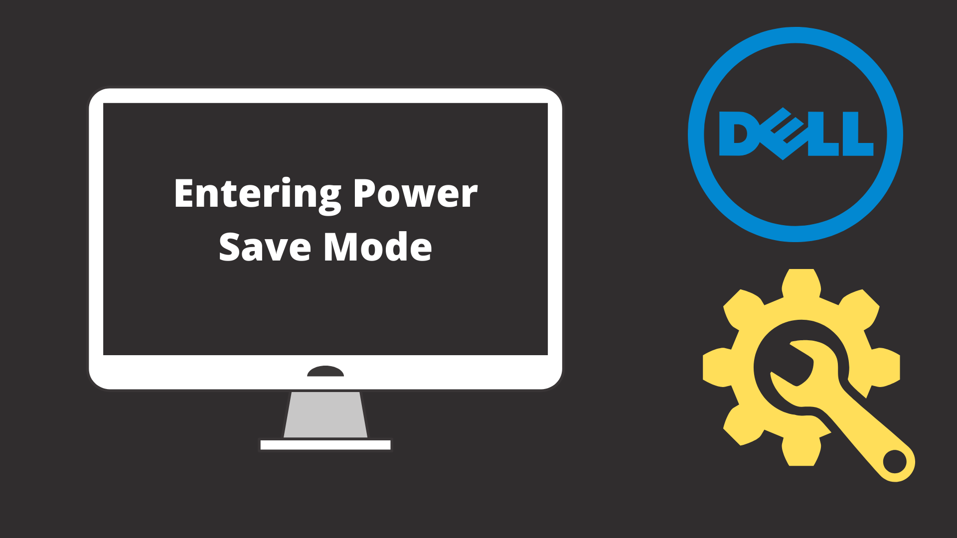 dell monitor troubleshooting power save mode