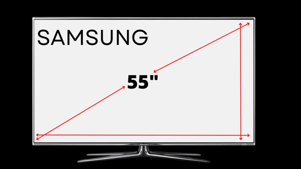 samsung television sizes