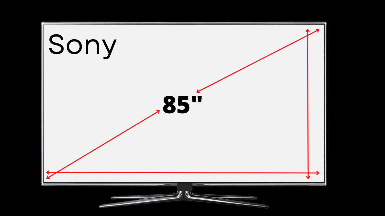 What Are Sony Tv 85 Inch Dimensions Decortweaks