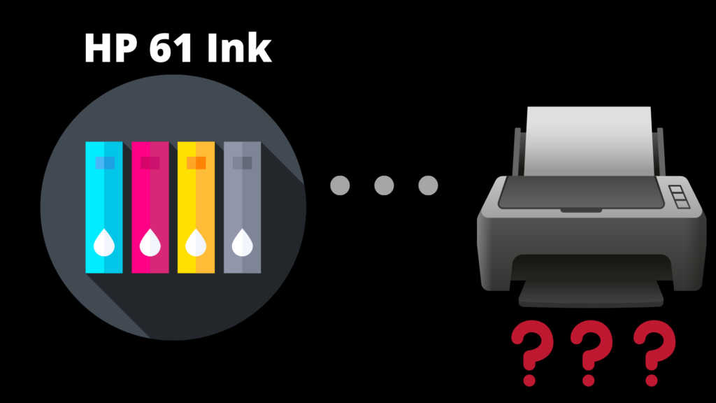 Which Hp Printers Take 61 Ink