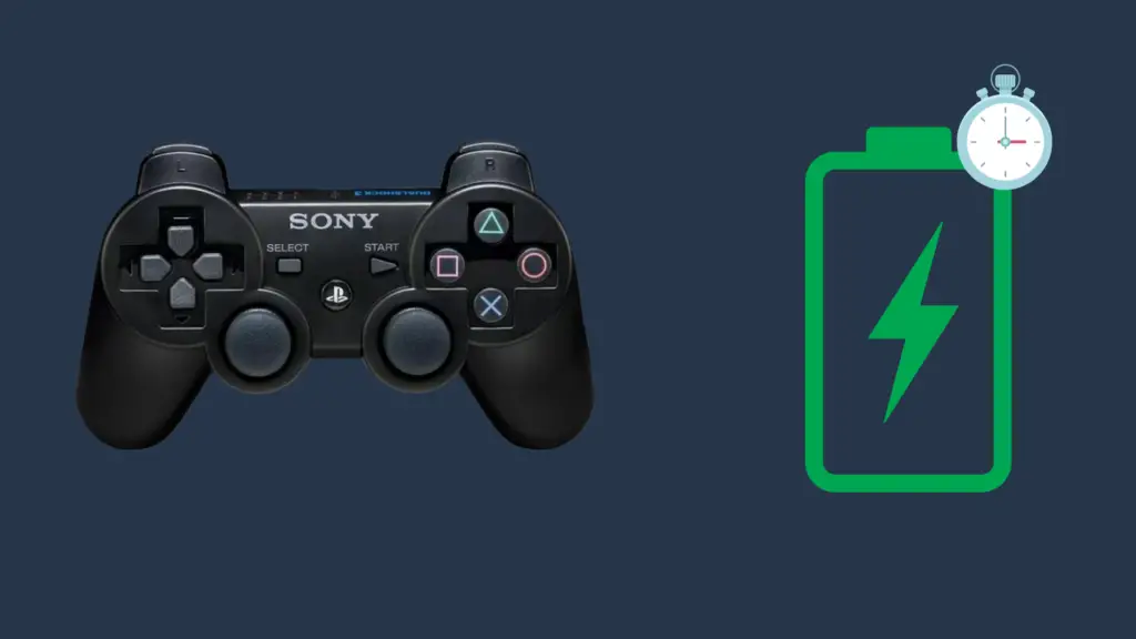 how long does ps3 controller take to charge