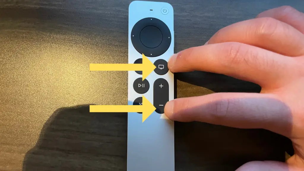 restarting Apple TV remote