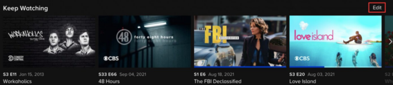 How To Remove Continue Watching From Paramount Plus