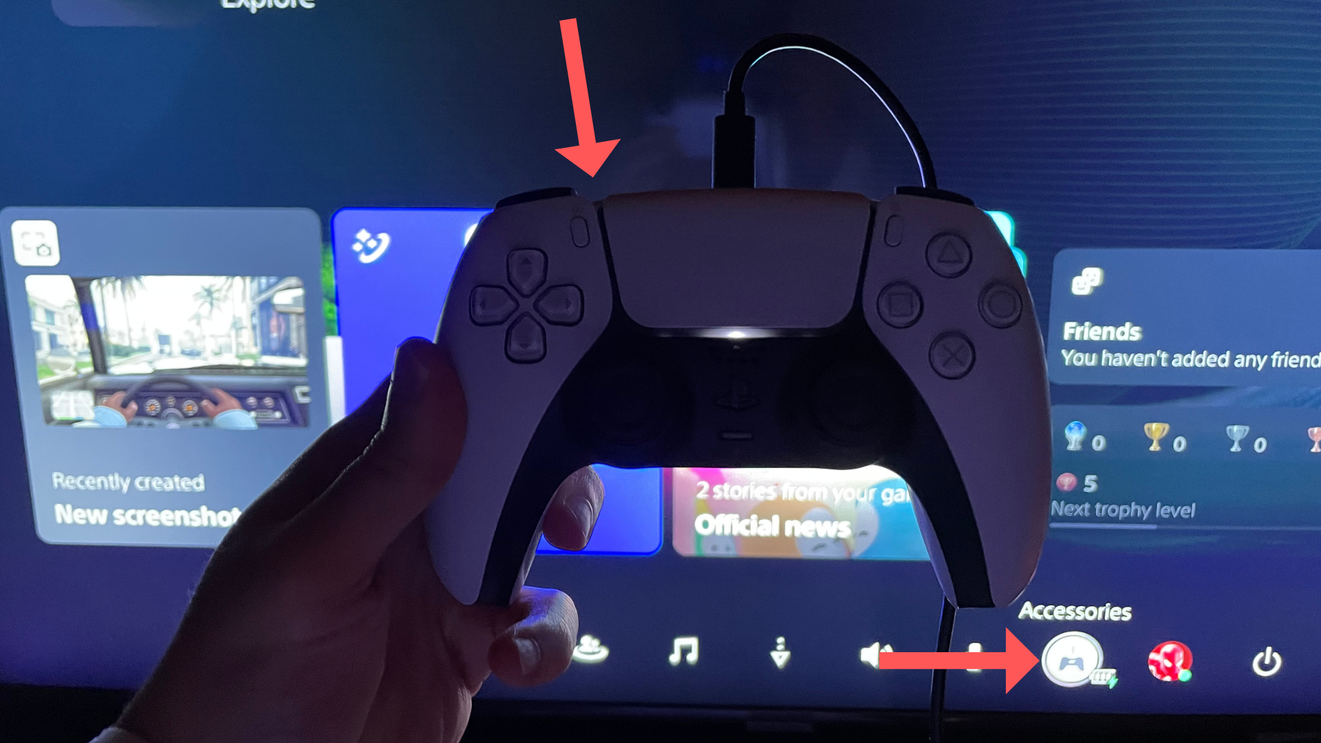 playstation 5 controller not charging or turning on