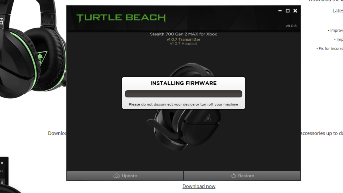 How to Update Turtle Beach Stealth 600 or Stealth 700 Headsets