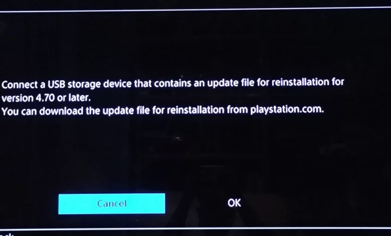 PS4 USB Storage Device Update File Reinstallation – Step-by-Step Fix