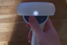Oculus Controller Blinking White