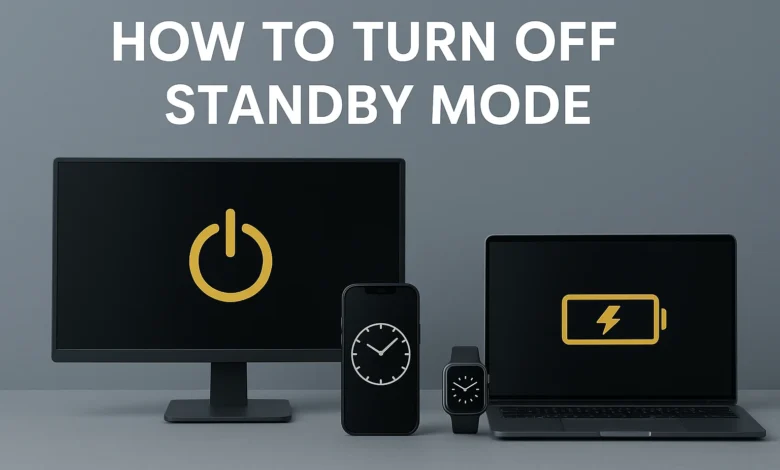 How to turn off standby mode on Any Device (PC, Monitor, iPhone, TV, and More)