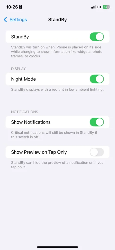 How to Turn Off Standby Mode on iPhone