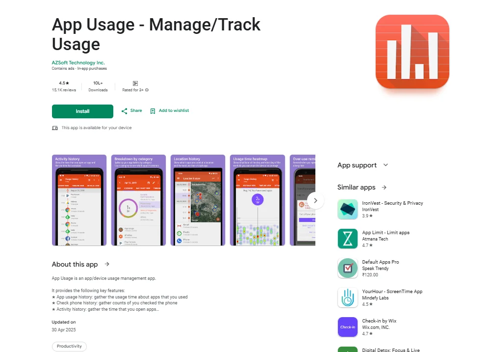 App Usage Tracker