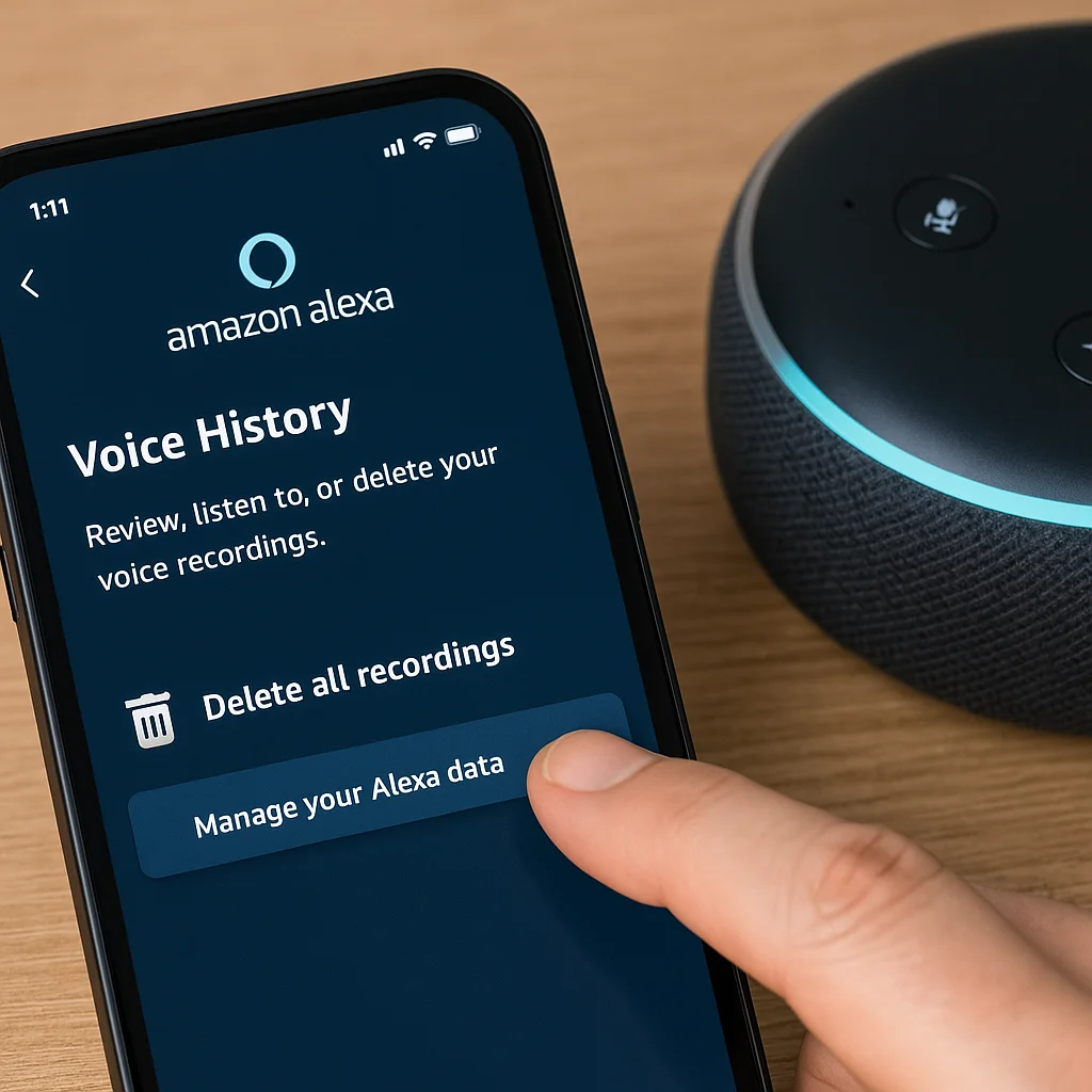 How to Delete Amazon Alexa Voice History 