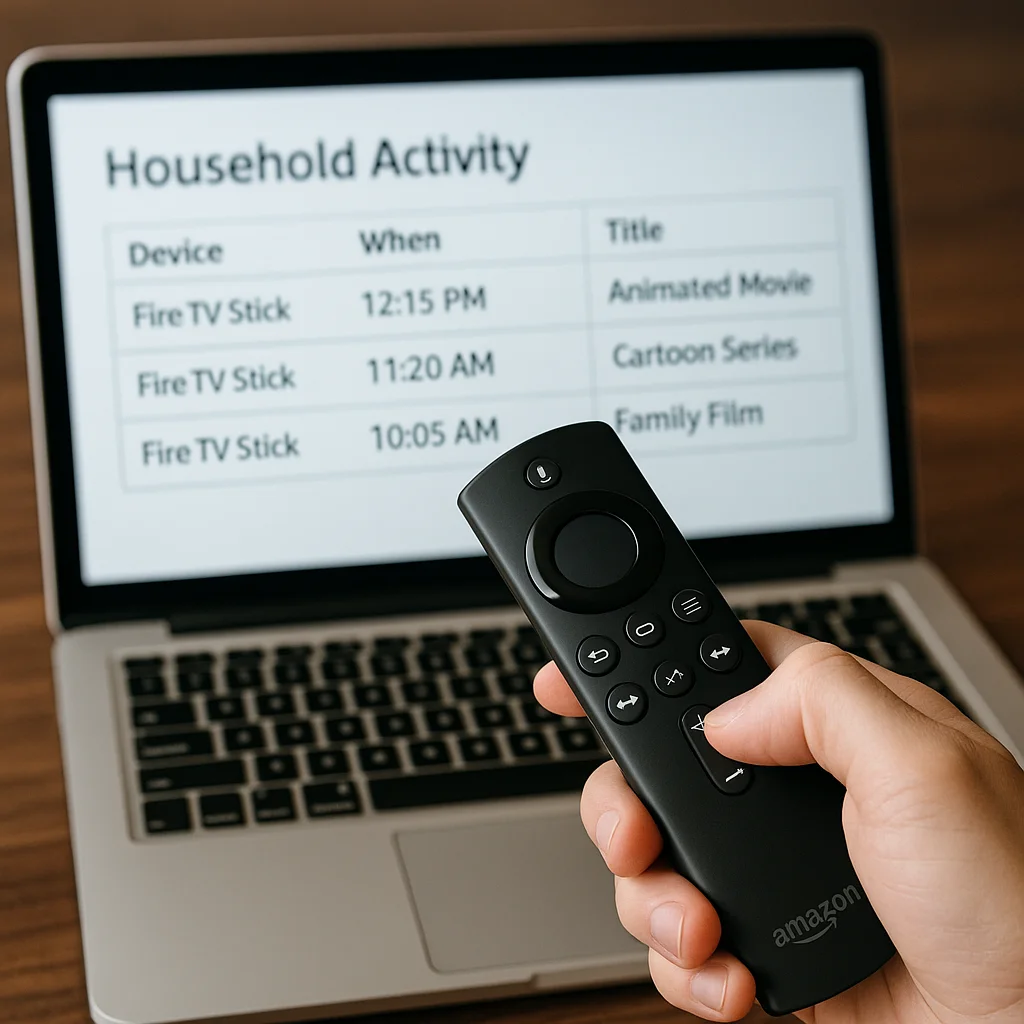 How to Monitor Firestick Activity and Streaming History