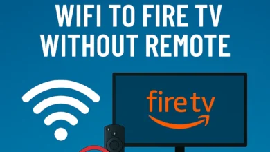 How to connect wifi to fire tv without remote