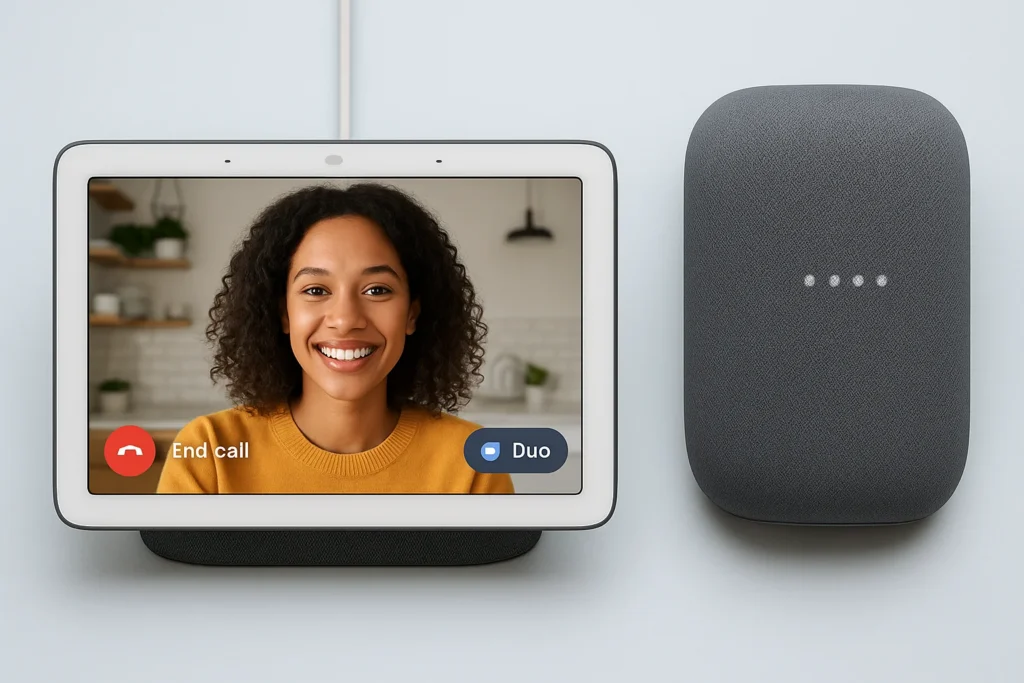 Make Video Calls Using Google Nest Hub or Nest Audio