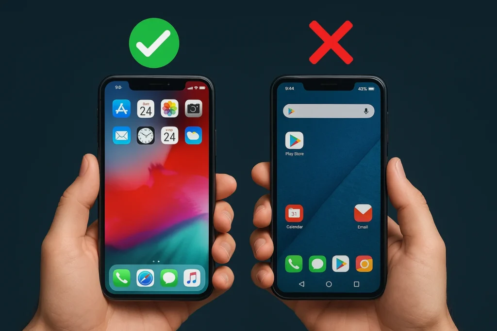 Quick Checklist – Real vs. Fake iPhone Red Flags