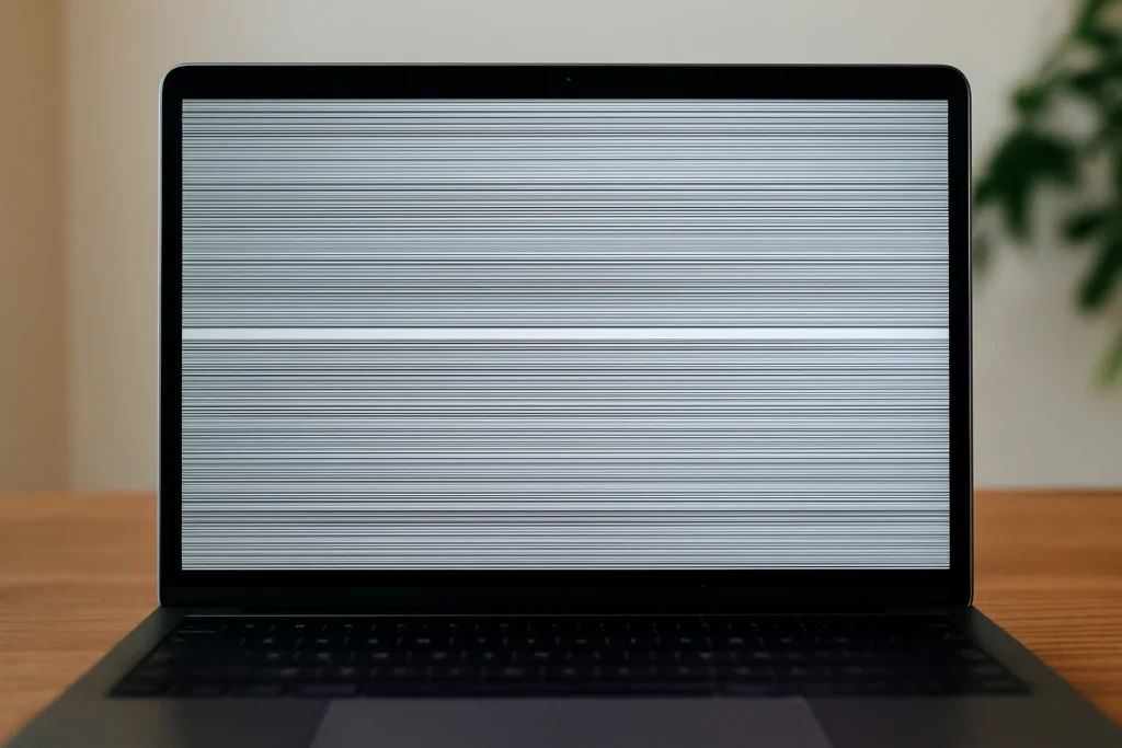 why my laptop screen has lines on it
